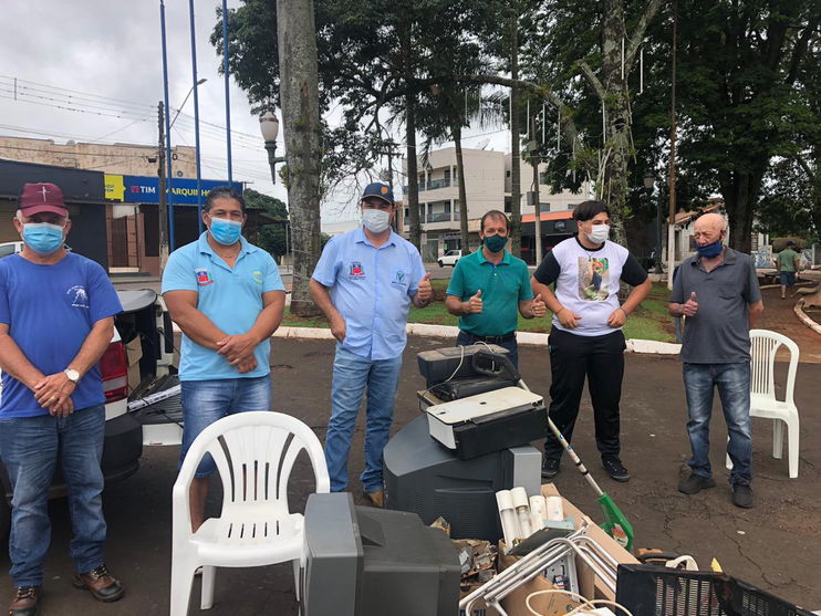  Jardim Alegre promove campanha de recolhimento de lixo eletrônico