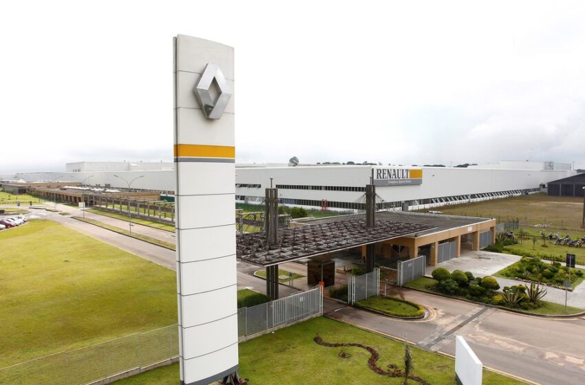  Renault suspende produção na fábrica de São José dos Pinhais