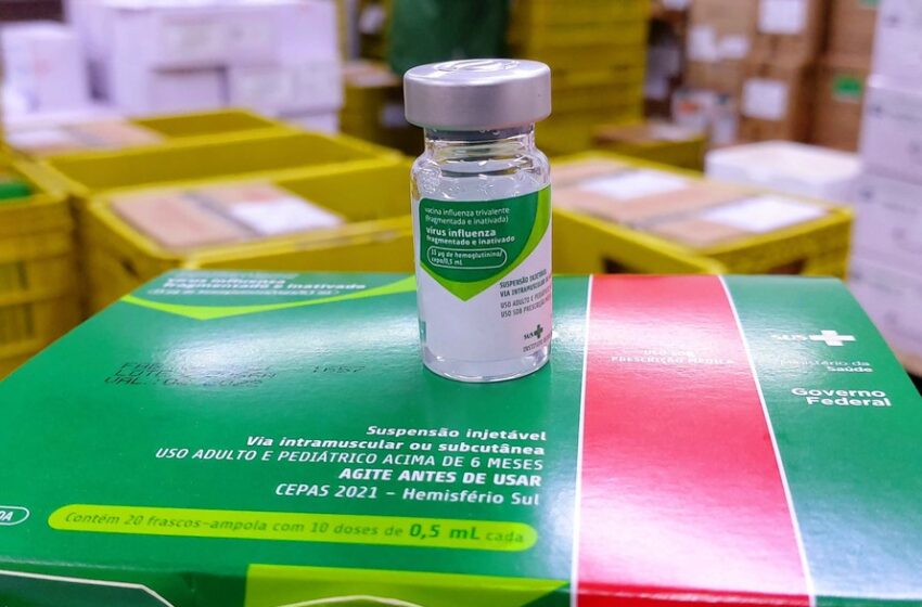 Paraná distribui 613 mil vacinas contra a Covid-19 e Influenza