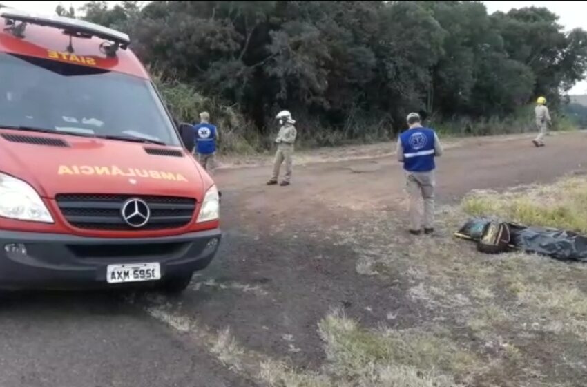  Homem morre após acidente entre Mauá da Serra e Tamarana