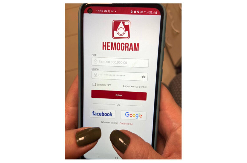  Hemepar lança nova versão de aplicativo para auxiliar na doação de sangue
