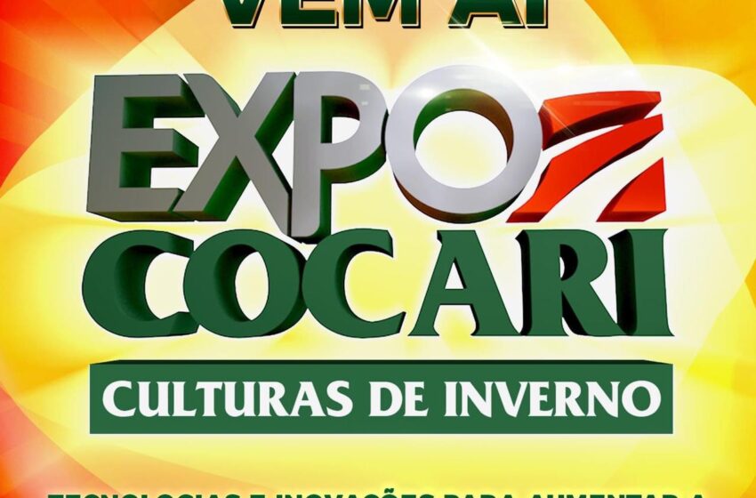  Vem chegando a Expo Cocari Culturas de Inverno