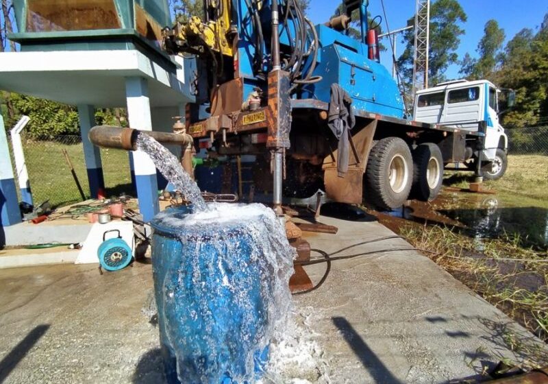  Sanepar entrega obras de água e esgoto em Lunardelli