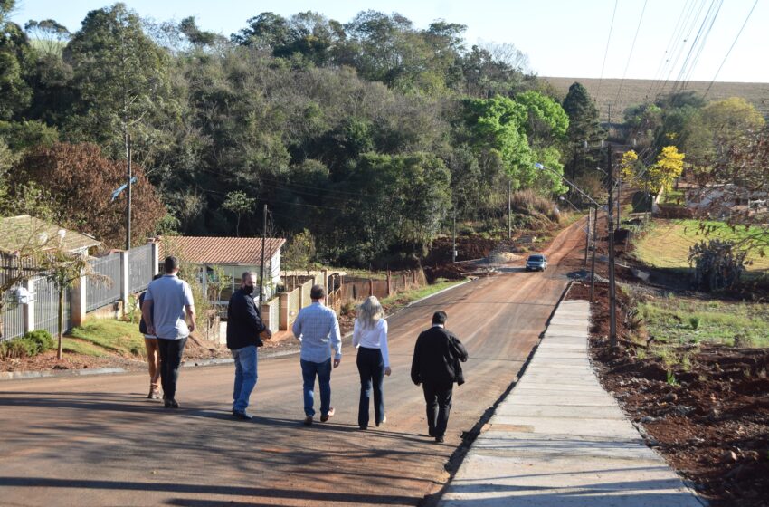  Obras de infraestruturas executadas na Avenida Brasil são concluídas pela Prefeitura de Ivaiporã