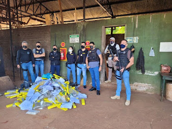  Polícia de Apucarana incinera mais de 530 Kg de drogas