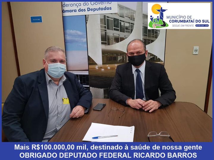  Corumbataí do Sul assegura R$100 mil para a saúde