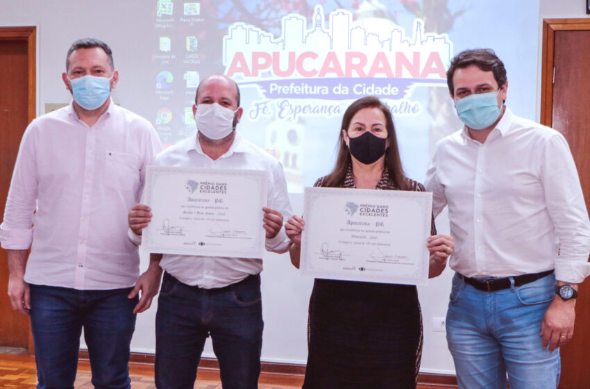  Apucarana é 1º lugar em educação e saúde no Paraná