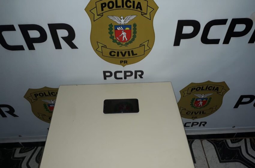 Idoso é preso pela Polícia Civil acusado de roubo de celular em Grandes Rios