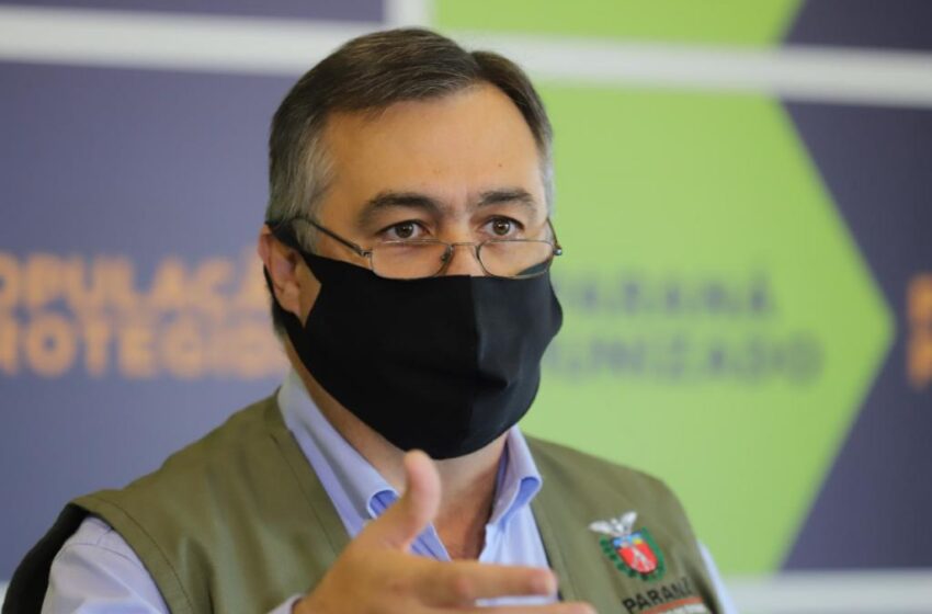  Máscara deve deixar de ser obrigatória no inicio de 2022 no Paraná, diz Beto Preto