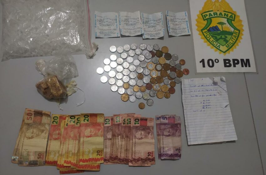  Casal é detido por tráfico de drogas em Mauá da Serra