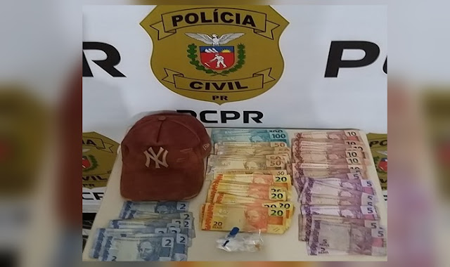  Jovem é preso pela PC suspeito de tráfico de drogas em Borrazópolis