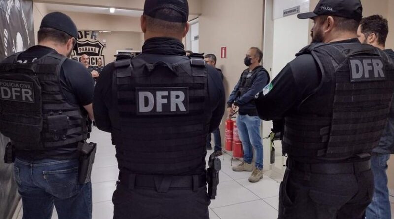  Operação da Polícia Civil do Paraná prende 37 suspeitos e apreende 5 adolescentes