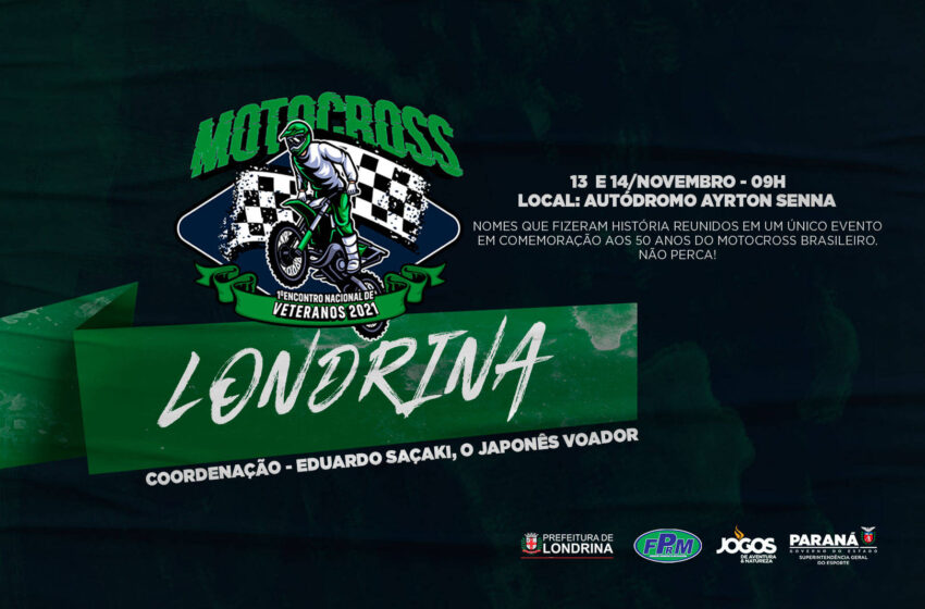  Encontro nacional de veteranos do motocross ocorrerá no fim de semana em Londrina