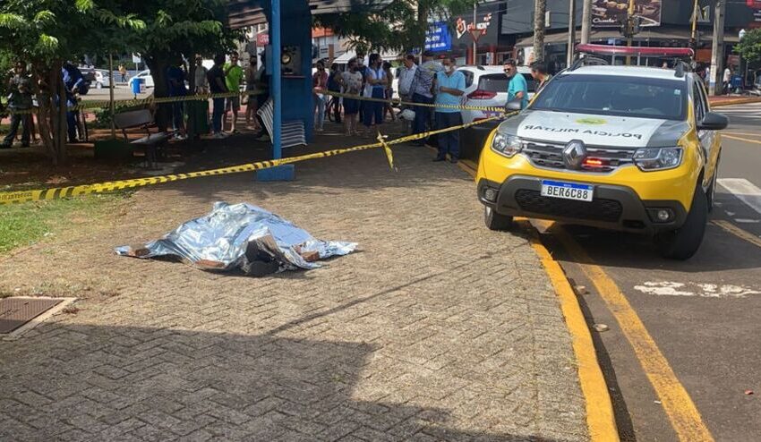  Briga entre andarilhos terminou em morte no centro de Apucarana