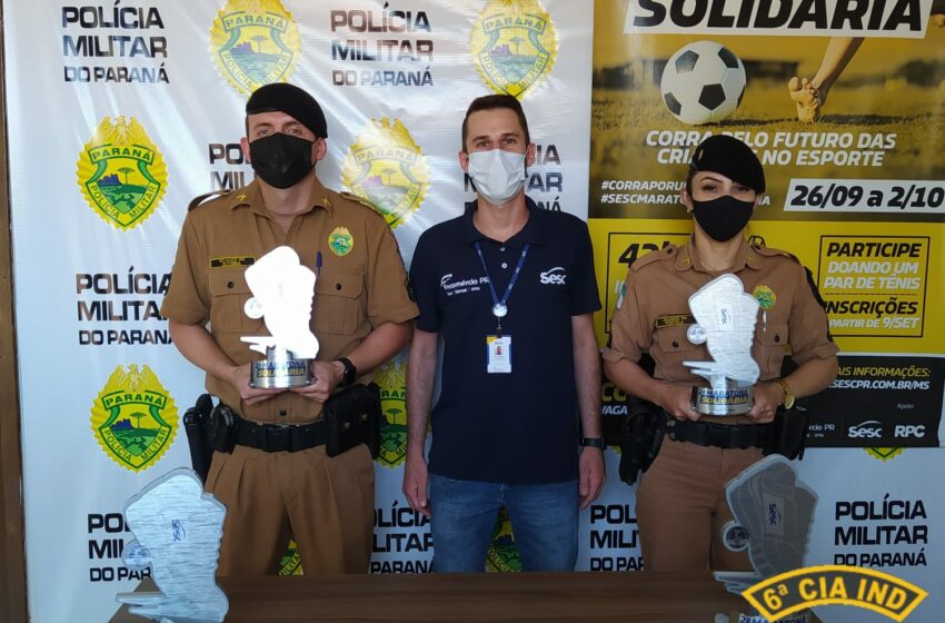  Policiais Militares da 6ª CIPM conquistam o 2º lugar em maratona solidária organizada pelo SESC