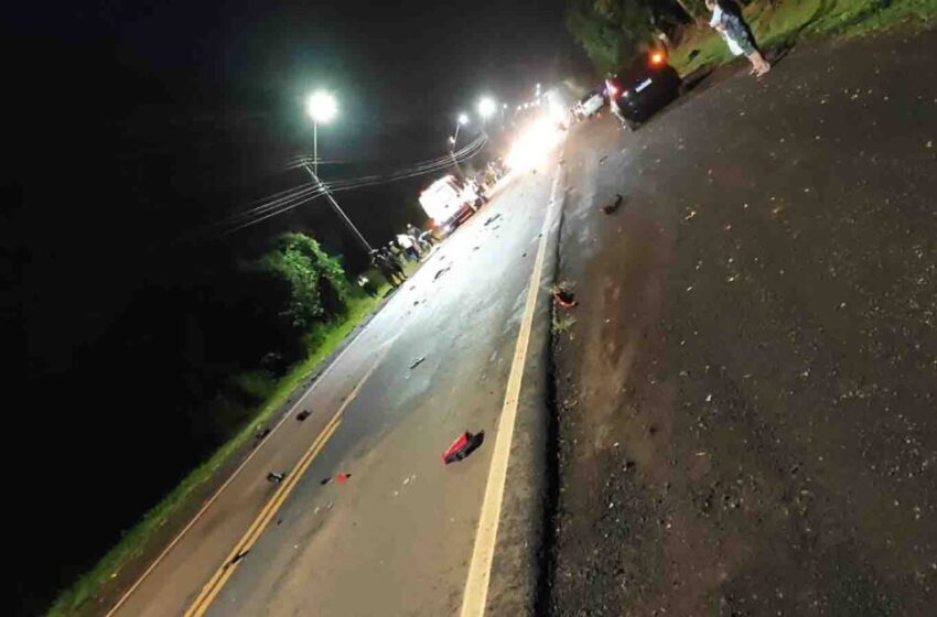  Motociclista morre em acidente próximo a Marilândia do Sul