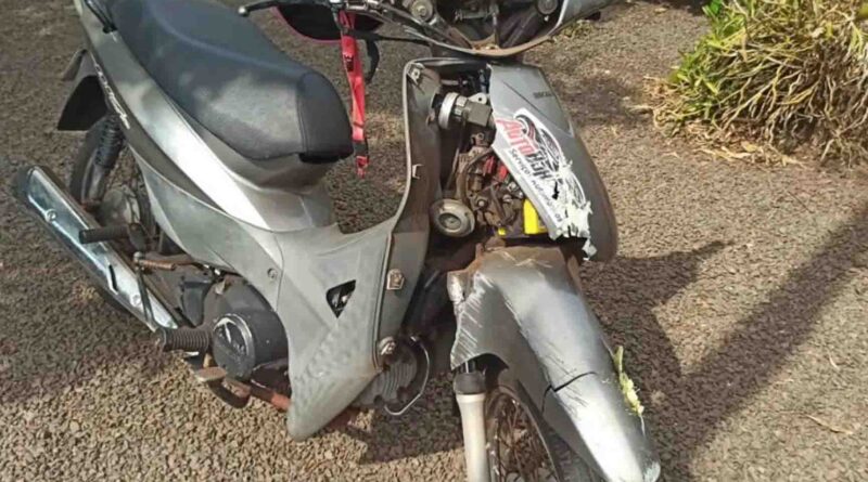  Motociclista morre em colisão contra poste no Paraná