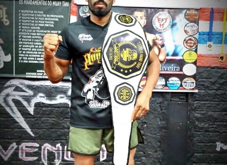  Atleta faxinalense é campeão no evento de Muay Thai em Jaguariaíva