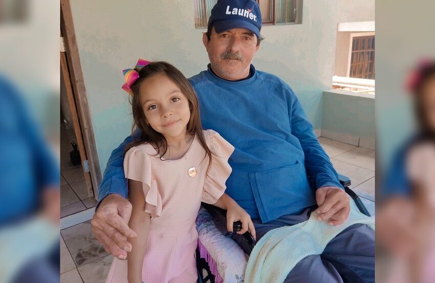 MANOEL RIBAS – Menina de 6 anos pede cadeira de rodas para vizinho em cartinha de Natal: ‘Que ele possa passear e me visitar’