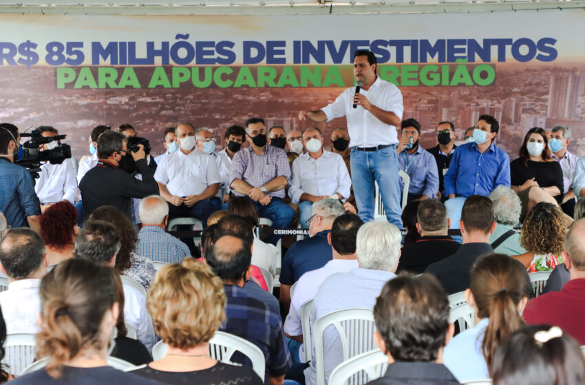  Governo anuncia mais de R$ 85 milhões para 18 municípios da região de Apucarana