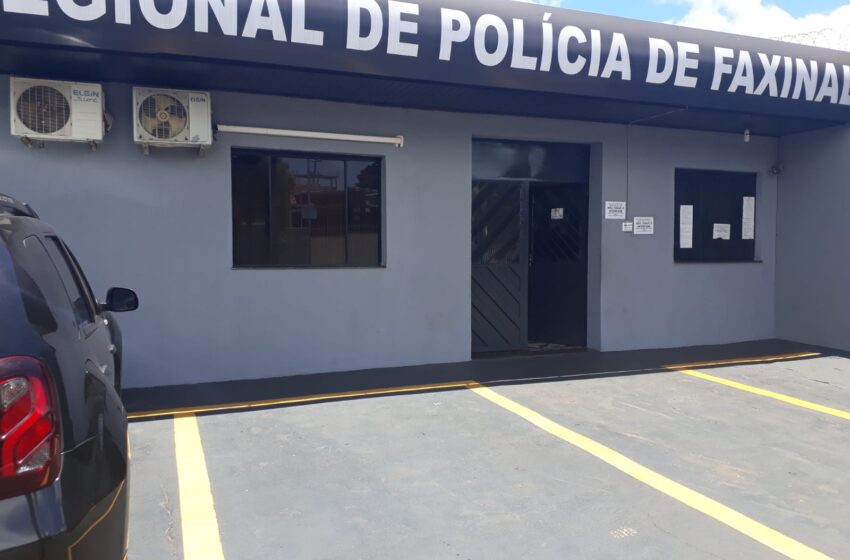  Acusado de furto e porte de arma foi presa pela equipe do Delegado de Faxinal