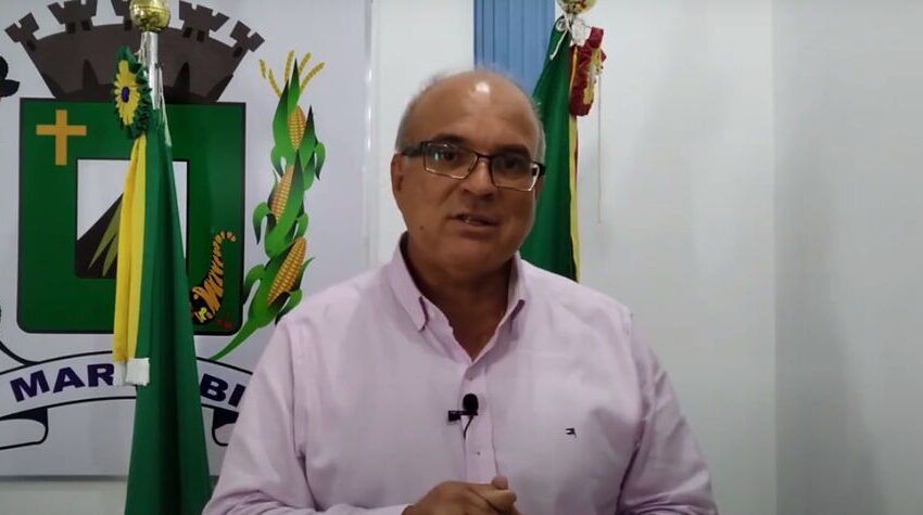  Prefeito Adhemar Rejani fala dos jogos escolares do Paraná que foi realizado no município e faz um agradecimento