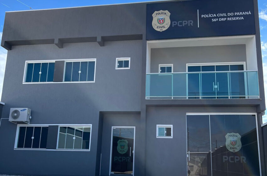  Polícia Civil terá nova Delegacia Regional em Reserva, nos Campos Gerais