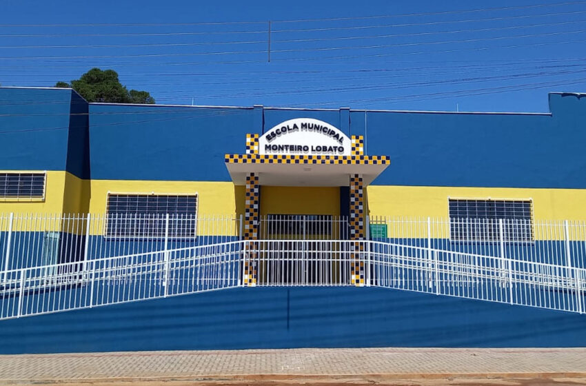  RIO BOM – Escola Monteiro Lobato é reinaugurada após reforma e ampliação