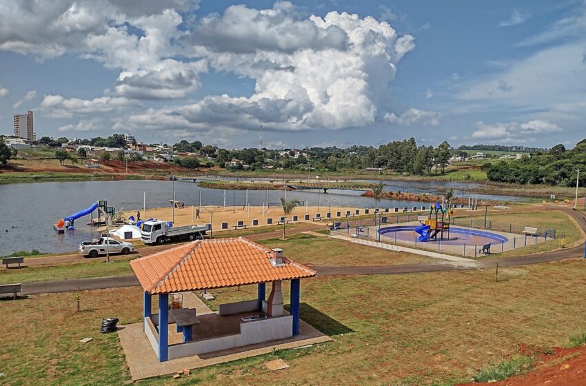  Imagens do Lago Saracura de Faxinal que será inaugurado dia 12 de março
