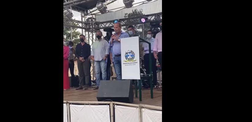  Em discurso durante inauguração prefeito “Gil” faz desabafo e diz que Ivaiporã viveu um “Golpe Político”
