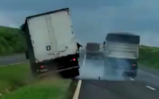  Motorista causa acidente intencional entre Rolândia e Cambé, veja vídeo