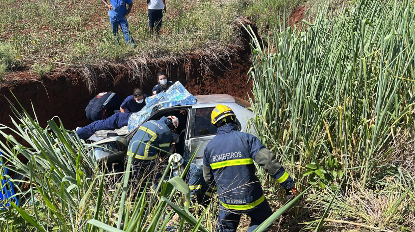  Duas pessoas morrem durante acidente na rodovia PR-457 em São João do Ivaí