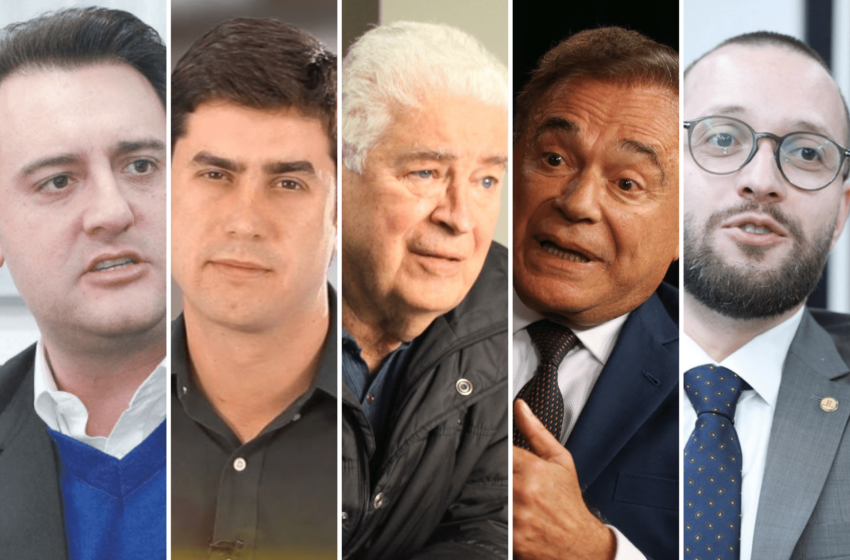  Paraná já tem cinco pré-candidatos ao governo do estado