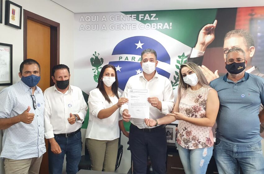  GRANDES RIOS – Vereador Jacaré busca de recursos para pavimentação asfáltica