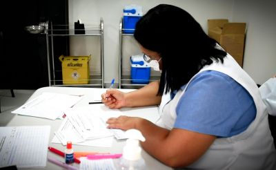  Marilândia do Sul inicia a aplicação da 4° dose da vacina de Covid-19 em pessoas acima de 80 anos