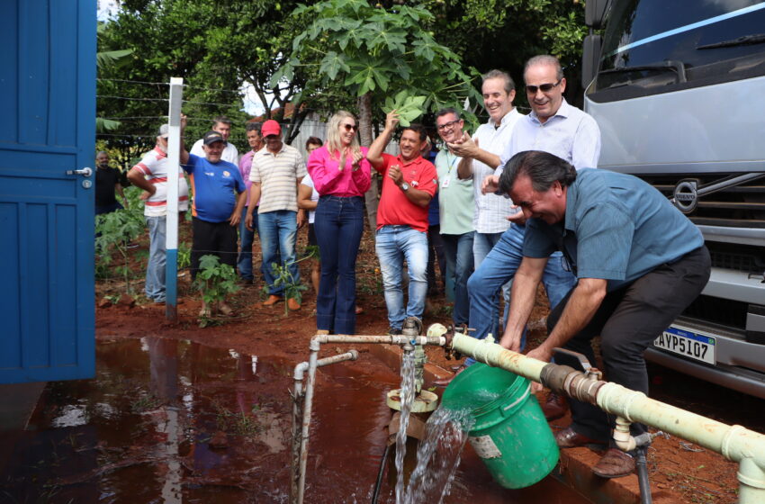  Prefeitura de Ivaiporã e Sanepar solucionam problema da falta de água nas comunidades do Cruzeirinho e Santa Luzia