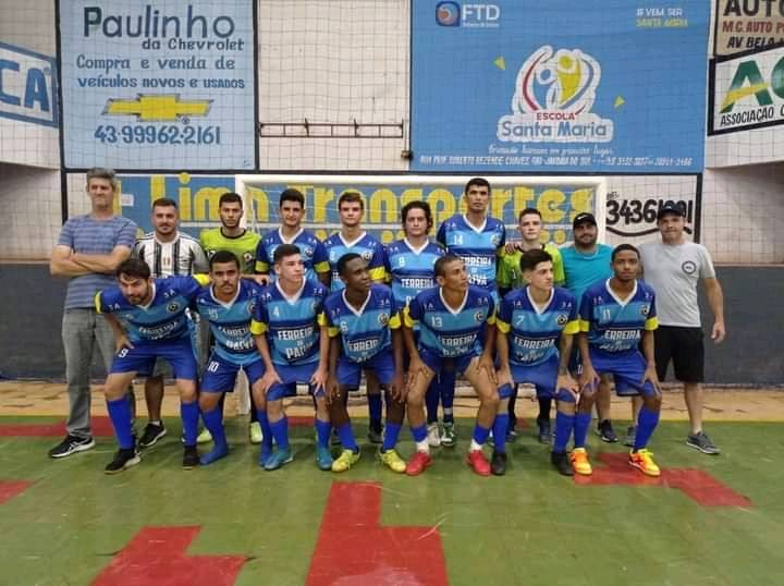  Com apoio da Prefeitura de Novo Itacolomi equipe de futsal estreia com vitória liga de futsal