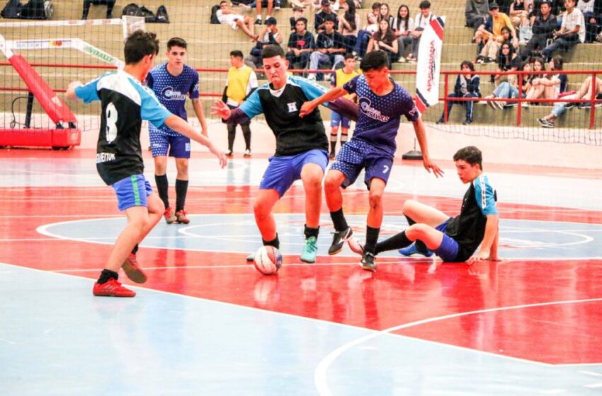  Futsal dos JEP`s teve a marcação de 47 gols na primeira rodada