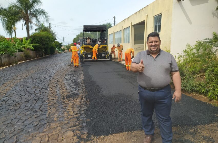  Rio Branco do Ivaí inicia obras de pavimentação asfáltica