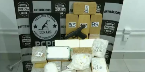  Quatro suspeitos são presos com mais de 16 kg de cocaína e crack em apartamento, em Maringá