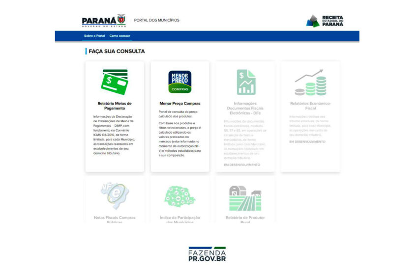  Prefeituras devem aderir a convênio para acessar dados fiscais no Portal dos Municípios