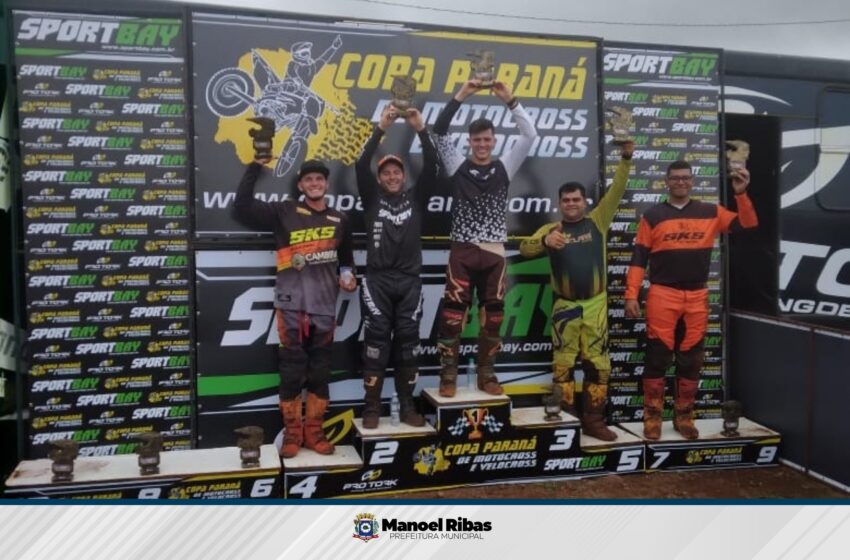  Atletas de Manoel Ribas participam da 2ª Etapa da Copa Paraná de Motocross