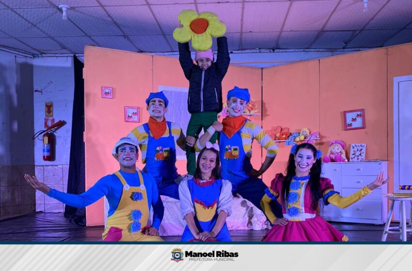  Assistência Social de Manoel Ribas promove a apresentação de teatro educativo abordando temática sobre o combate ao abuso e exploração sexual contra crianças e adolescentes