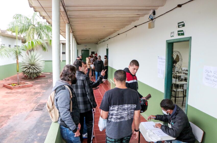  APUCARANA – Prova do concurso da Guarda Municipal tem presença de 73% dos candidatos