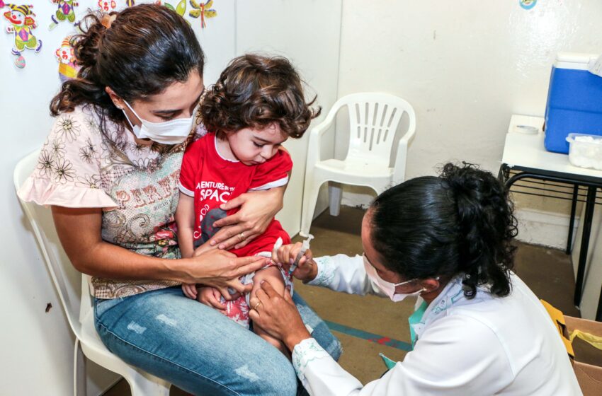  Vacina da gripe foi aplicada em 37,8% das crianças em Apucarana
