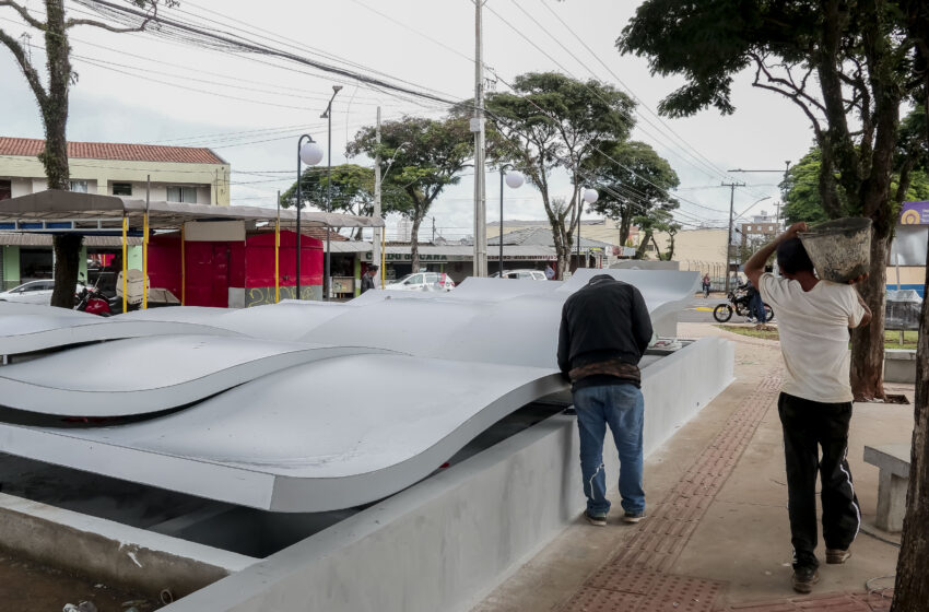  Apucarana finaliza praça em homenagem aos Oblatos de São José