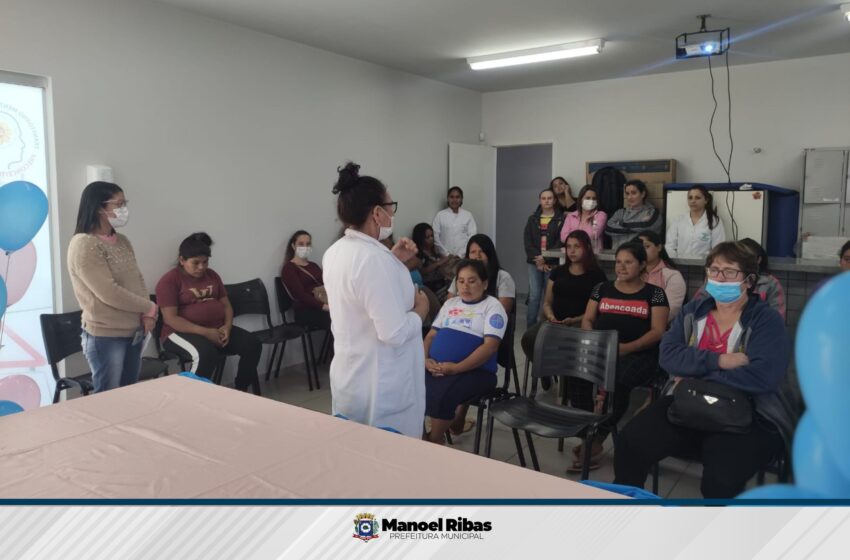  Saúde de Manoel Ribas promove encontro com as gestantes do município