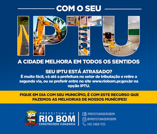  RIO BOM – IPTU 2022
