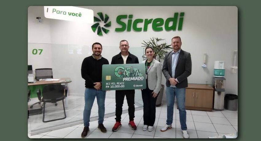  Prêmio do Capital Premiado do Sicredi sai para Jandaia do Sul