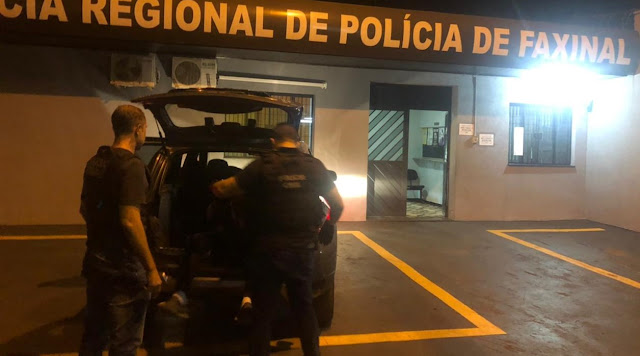  Homem acusado de tráfico de drogas é preso dentro da Van da Saúde de Rio Branco do Ivaí
